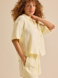 Delia Gauze Top Detail 3 - TULLABEE