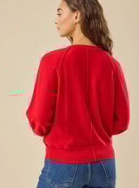 Emilie Henley Pullover Detail 5 - TULLABEE