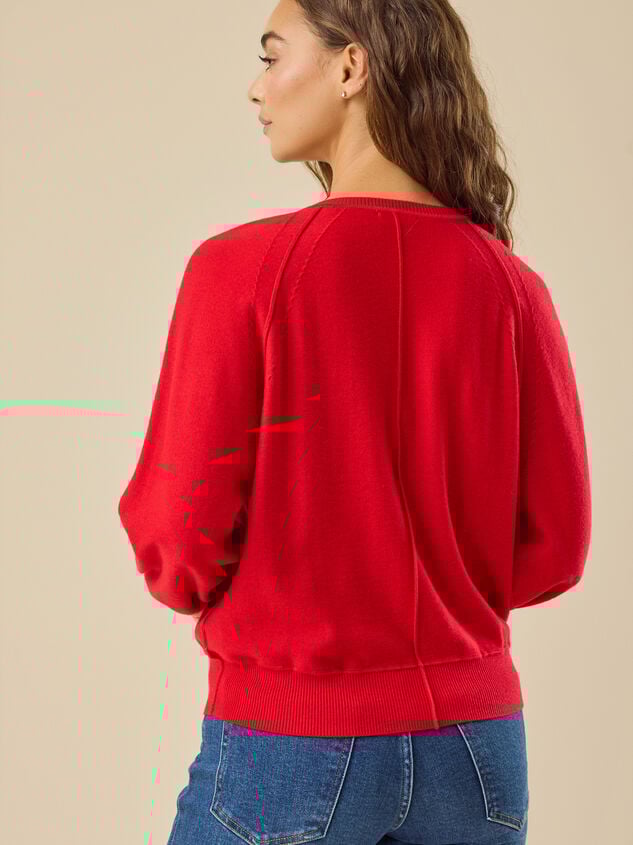 Emilie Henley Pullover Detail 5 - TULLABEE