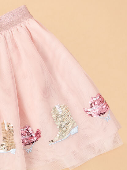 Yee Haw Sequin Tutu Skirt - TULLABEE