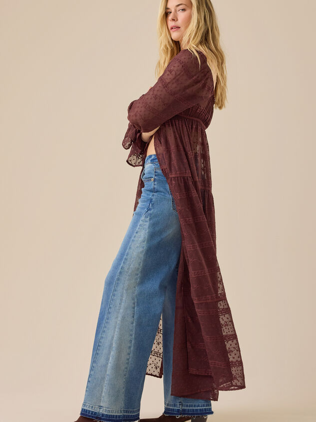 Stephany Embroidered Kimono Detail 2 - TULLABEE