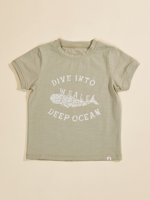 Deep Ocean Whale Tee - TULLABEE
