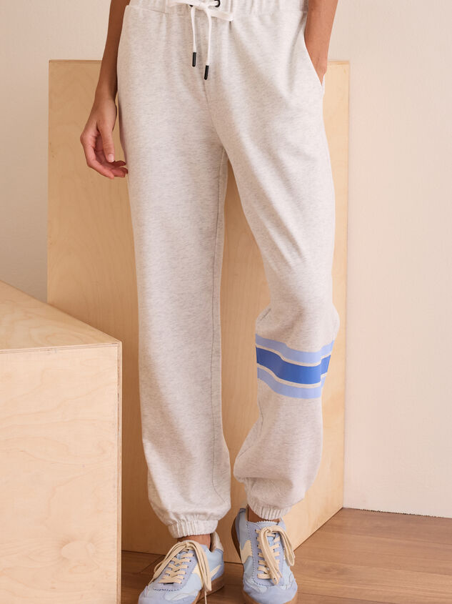 Lineup Striped Joggers Detail 2 - TULLABEE