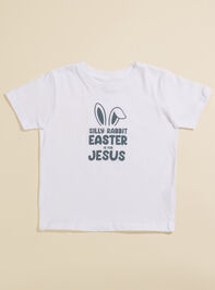 Silly Rabbit Graphic Tee Detail 2 - TULLABEE