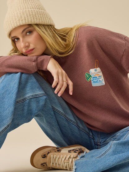Postcard From The Pines Pullover - TULLABEE
