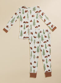 Brown Bear Toddler Lounge Set Detail 2 - TULLABEE