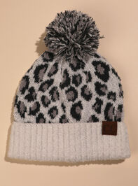Leopard Pom Beanie - TULLABEE