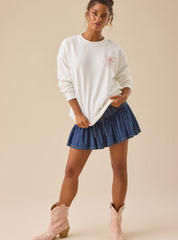 God is Good Crewneck Detail 3 - TULLABEE