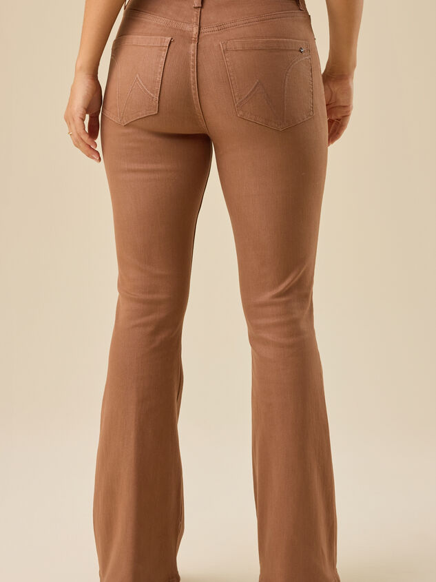 Ariella High Rise Flare Jeans Detail 4 - TULLABEE