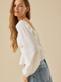 Talissia Babydoll Top Detail 4 - TULLABEE