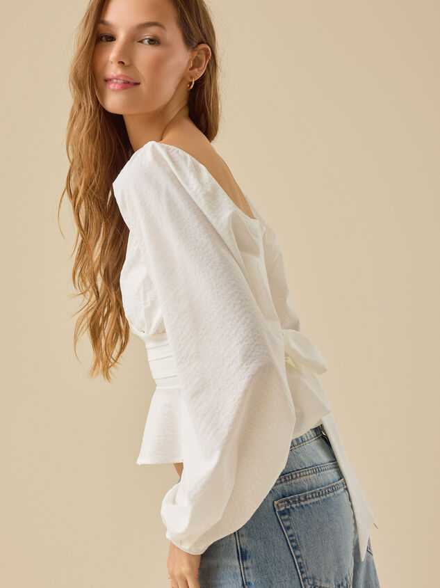 Talissia Babydoll Top Detail 4 - TULLABEE