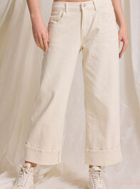 Rylan Cuffed Jeans Detail 3 - TULLABEE