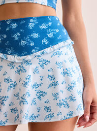 Ignite Floral Skort Detail 2 - TULLABEE