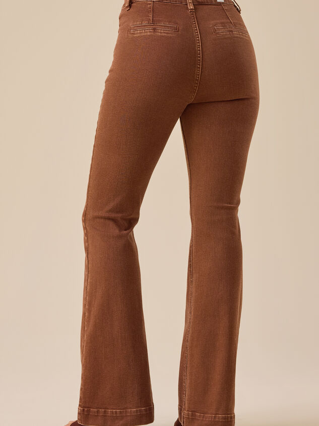 Billie High Rise Sailor Pocket Pants Detail 4 - TULLABEE