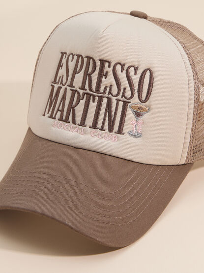Espresso Martini Trucker Hat - TULLABEE