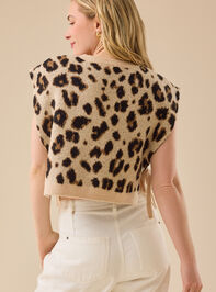 Sienna Leopard Vest Detail 4 - TULLABEE