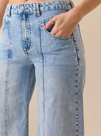 Peyton Wide Leg Jean Detail 3 - TULLABEE