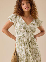 Corinna Floral Maxi Dress Detail 4 - TULLABEE