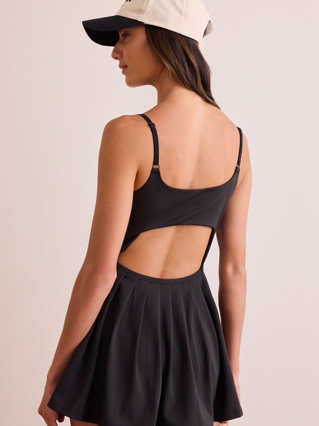Play Time Pleated Athletics Dress Detail 6 - TULLABEE