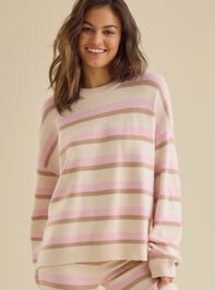 Adelina Stripe Pants Detail 2 - TULLABEE