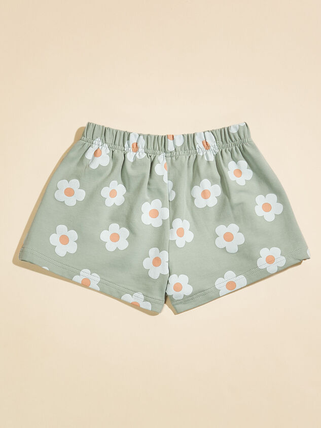 Myra Floral Shorts Detail 2 - TULLABEE