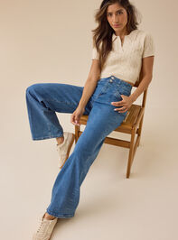 Mason Wide Leg Jeans - TULLABEE