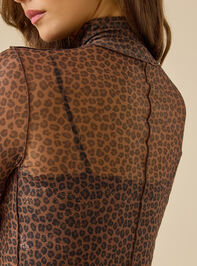 Abby Leopard Mesh Top Detail 8 - TULLABEE