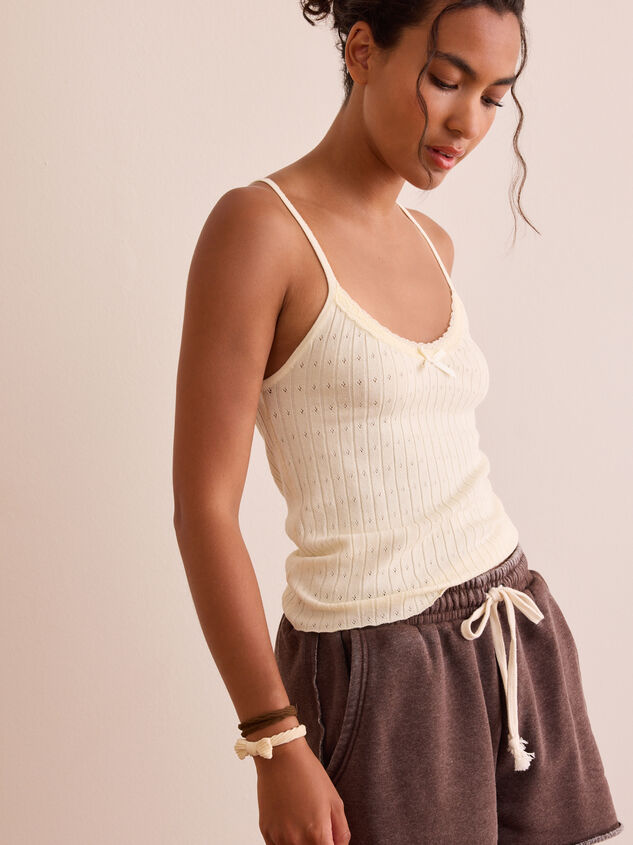 Lace Trim Cami Detail 3 - TULLABEE