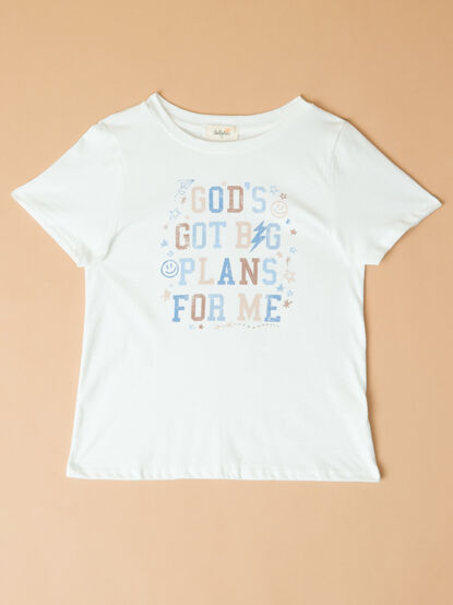 Gods Got Plans Tee - TULLABEE