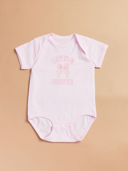 Little Sister Bow Bodysuit - TULLABEE