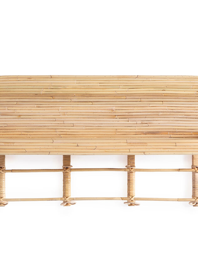 Brennan Rattan Wall Shelf - TULLABEE