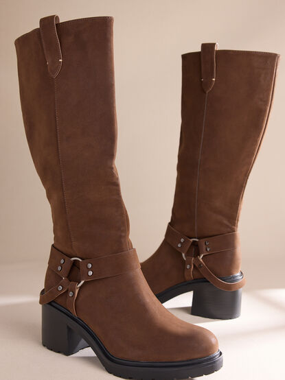 Leanne Moto Boots - TULLABEE