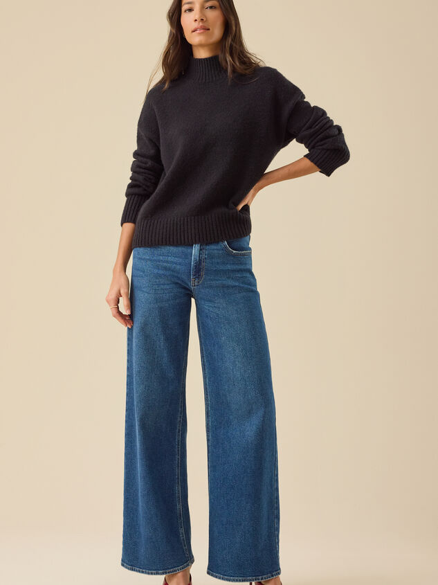 Betty Mock Neck Sweater - TULLABEE