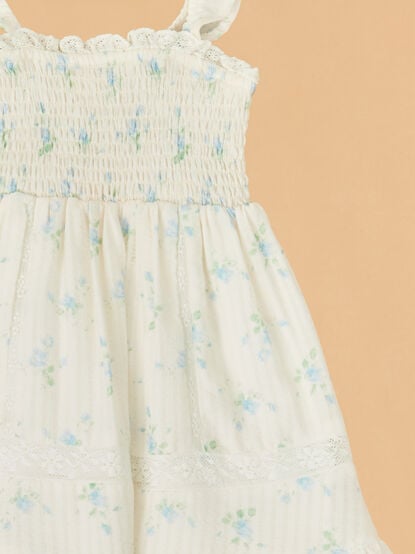 Emma Floral Midi Dress - TULLABEE