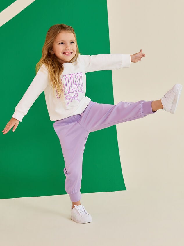 Lilly Bow Mini Sweatshirt - TULLABEE