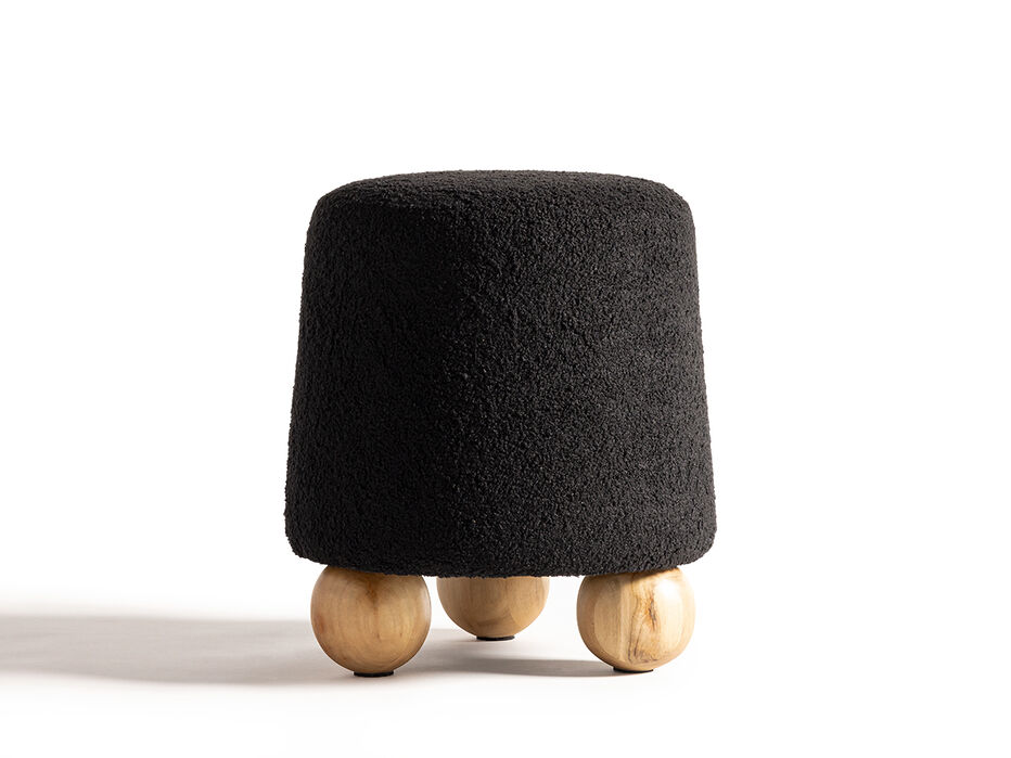 Flor Upholstered Round Stool - TULLABEE - 