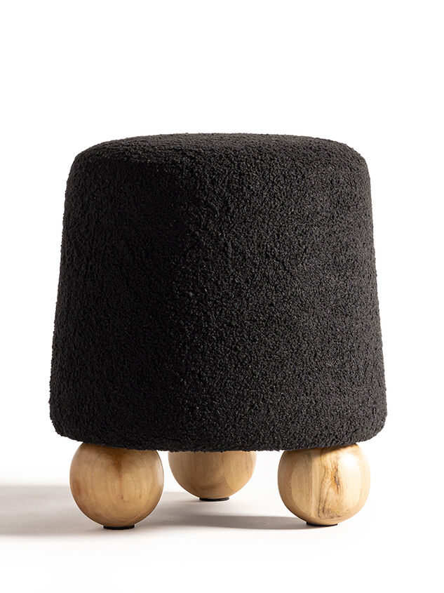 Flor Upholstered Round Stool - TULLABEE