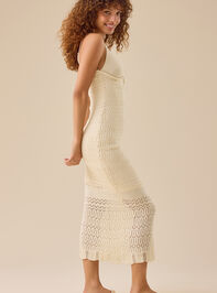 Sienna Crochet Maxi Dress Detail 3 - TULLABEE
