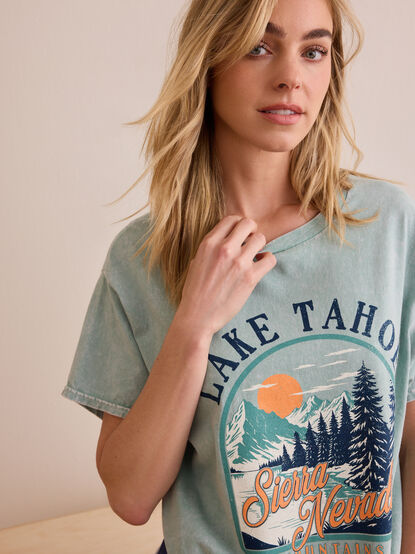Lake Tahoe Graphic Tee - TULLABEE