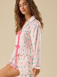 Zola Christmas Tree Sleep Top Detail 4 - TULLABEE