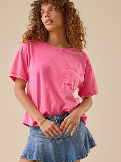 Cammie Pocket Tee - TULLABEE