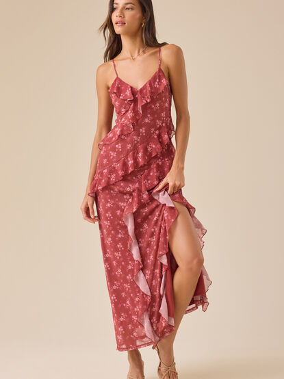 Ivy Floral Maxi Dress - TULLABEE