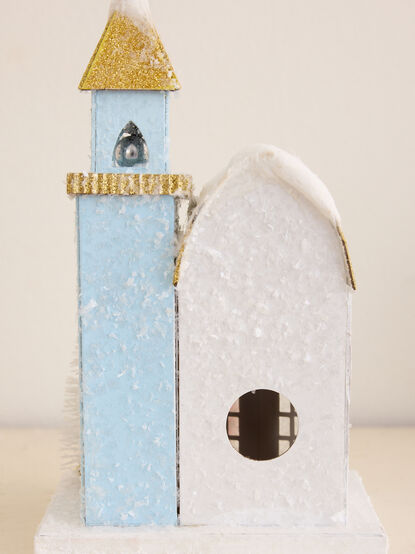 Little White Church Christmas Village - TULLABEE
