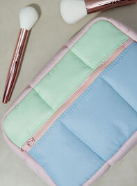 Colorblock Cosmetic Bag - TULLABEE