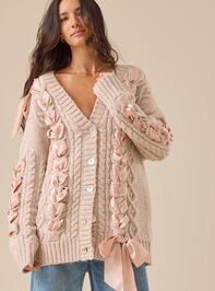 Ember Ribbon Cardigan - TULLABEE