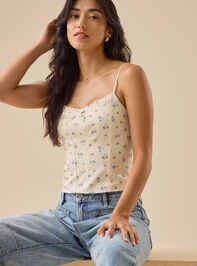 Charlotte Floral Corset Top - TULLABEE
