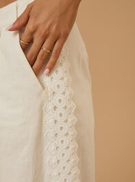 Elodie Crochet Pant Detail 4 - TULLABEE