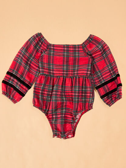 Marley Plaid Bubble - TULLABEE