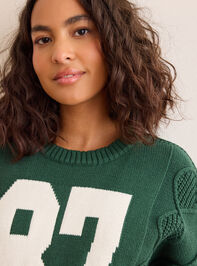 Varsity 87 Pullover Detail 4 - TULLABEE
