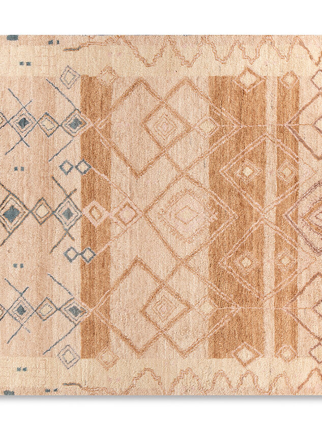 Primrose Handknotted Rug Detail 2 - TULLABEE